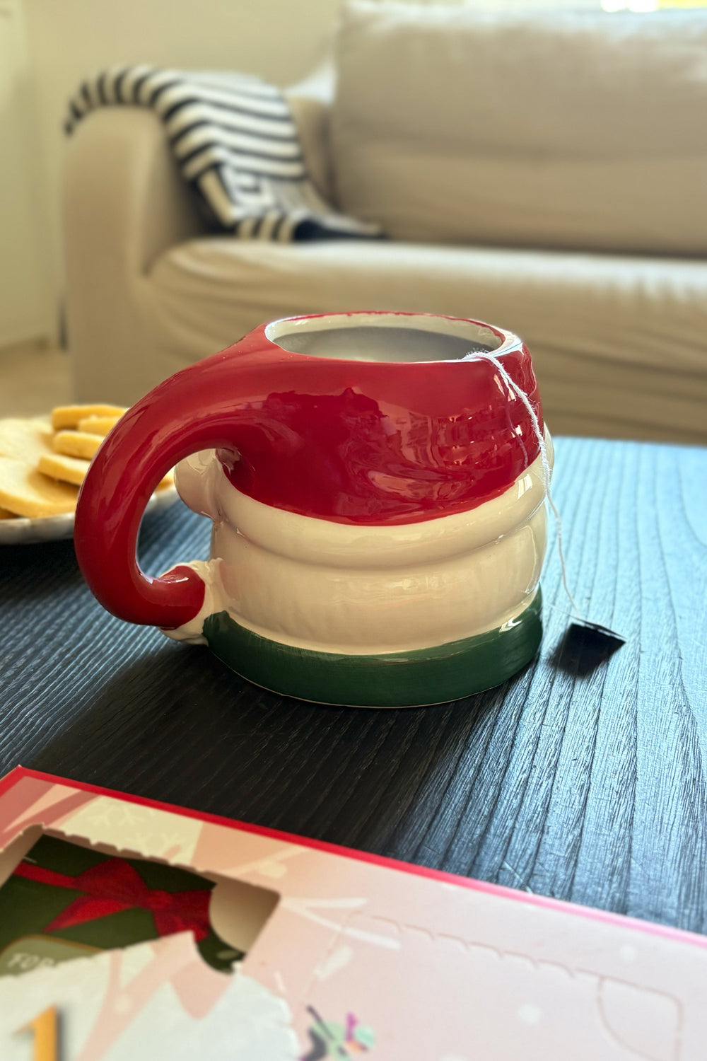 Detalle Asa Taza Con Diseño De Oso Polar Navidad Cristina Oria