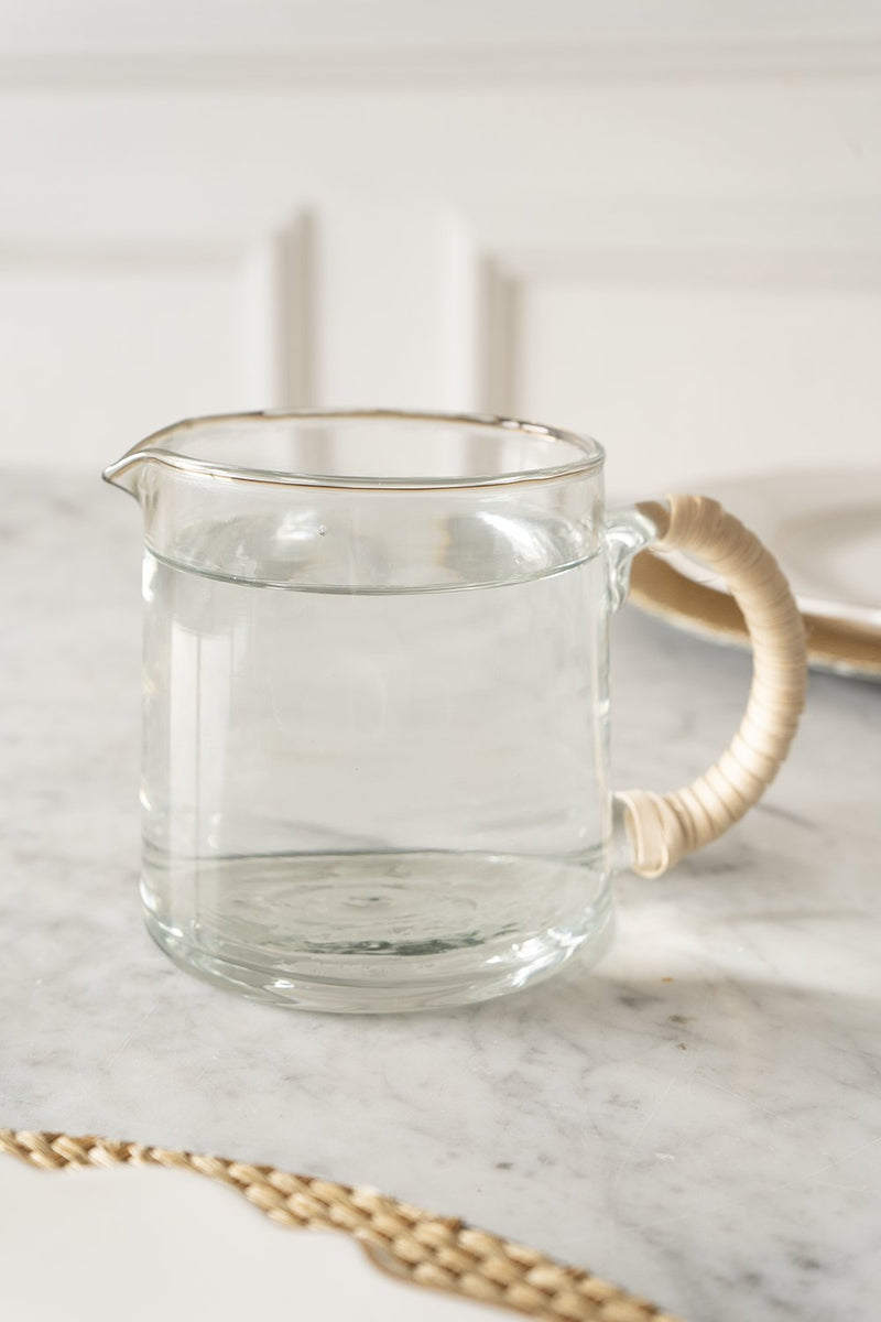 original jarra de agua en cristal con base, asa - Buy Other