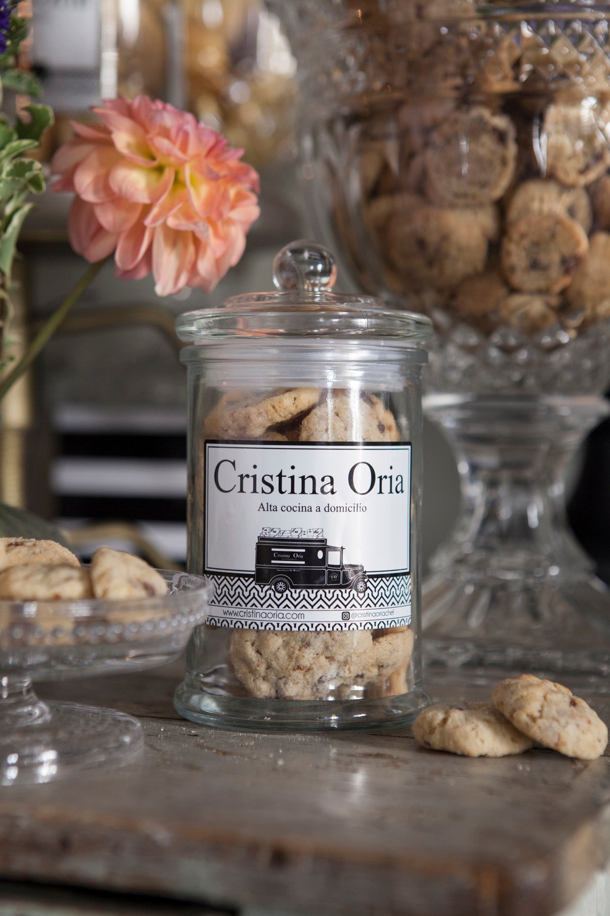 cookies tarro cristal 110g cristina oria