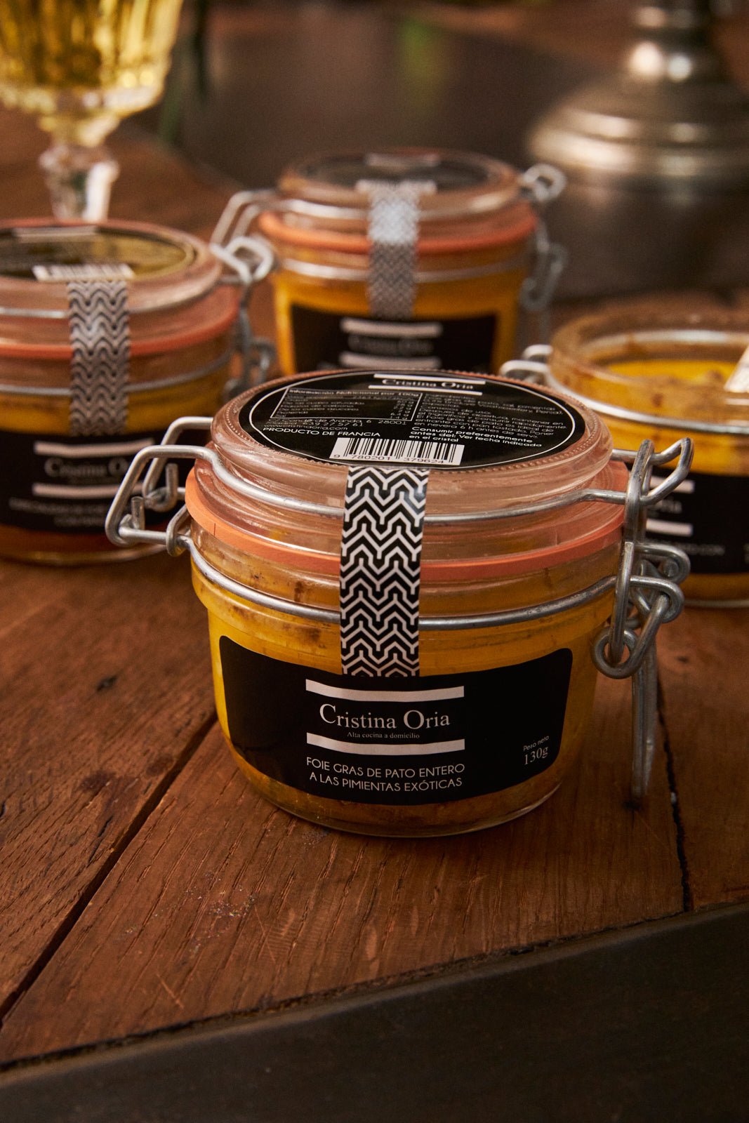 Foie Gras Cuit Pimienta 130G - Cristina Oria