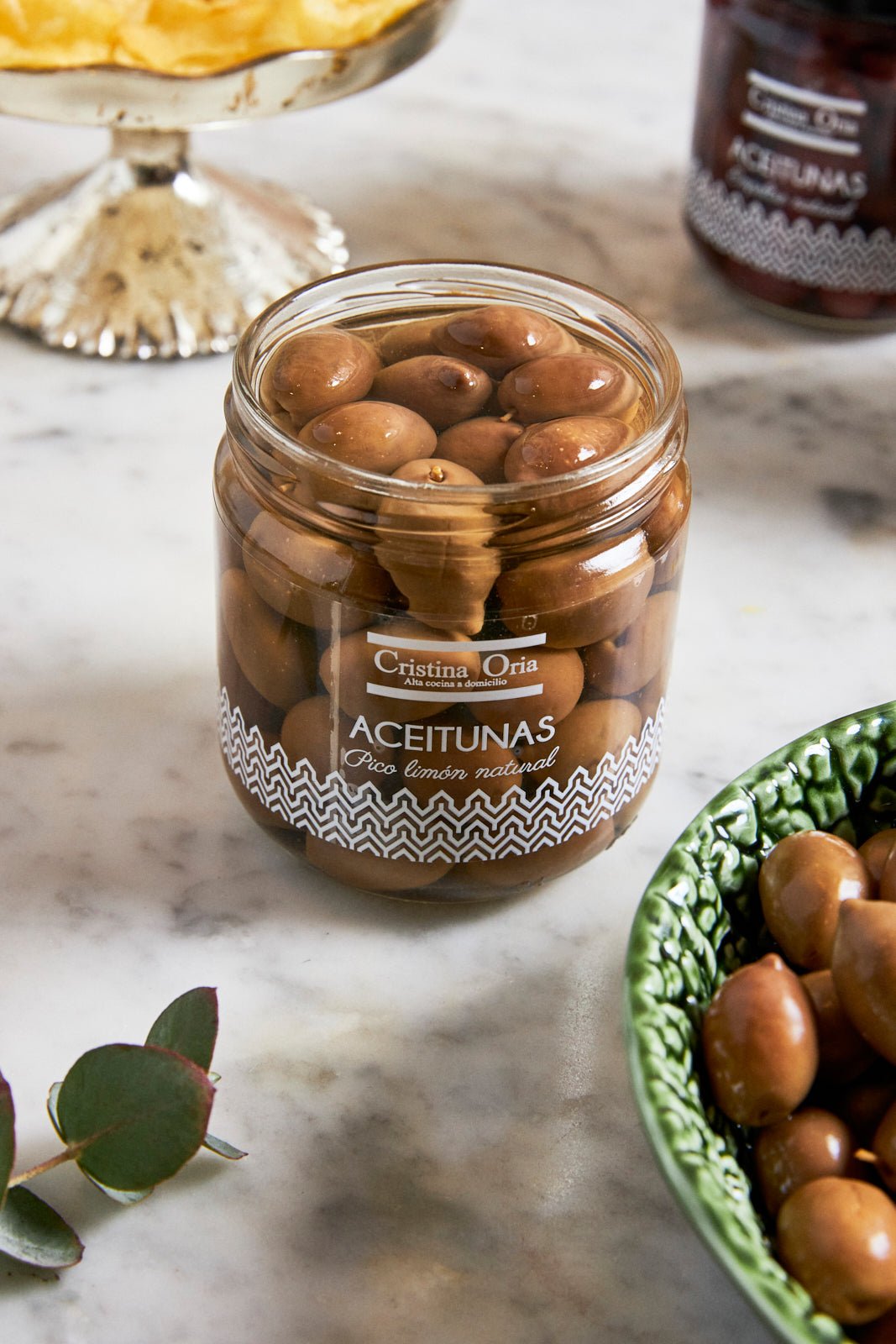 Aceituna Pico Limón Natural 345G - Cristina Oria