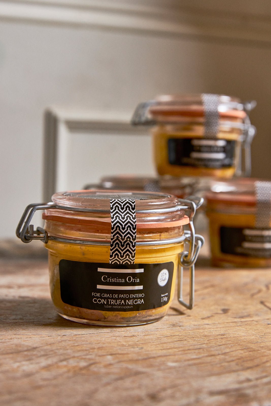 Foie Gras Cuit Trufa 130G - Cristina Oria