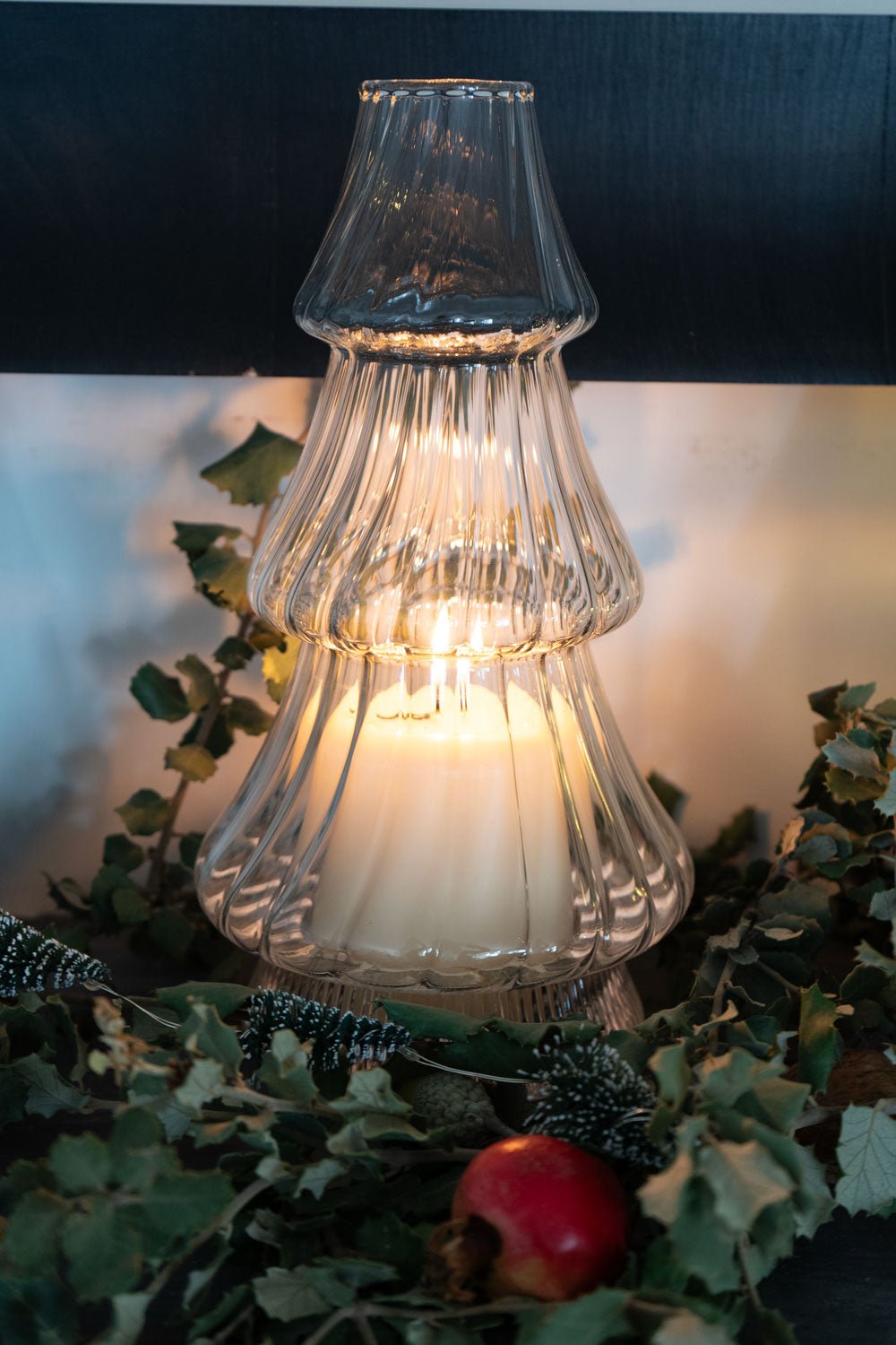 Candelabro De Cristal Con Diseño De Árbol Transparente - Cristina Oria