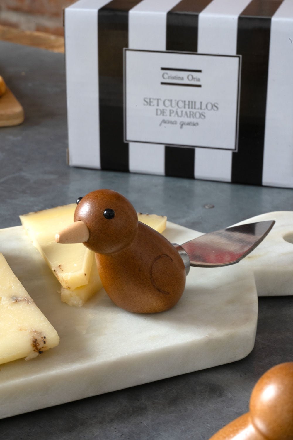 Set Cuchillos De Pájaros Para Queso Co - Cristina Oria