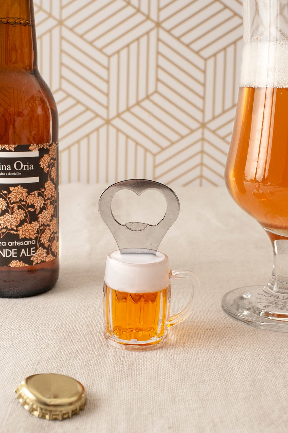 Abridor Jarra Cerveza - Cristina Oria