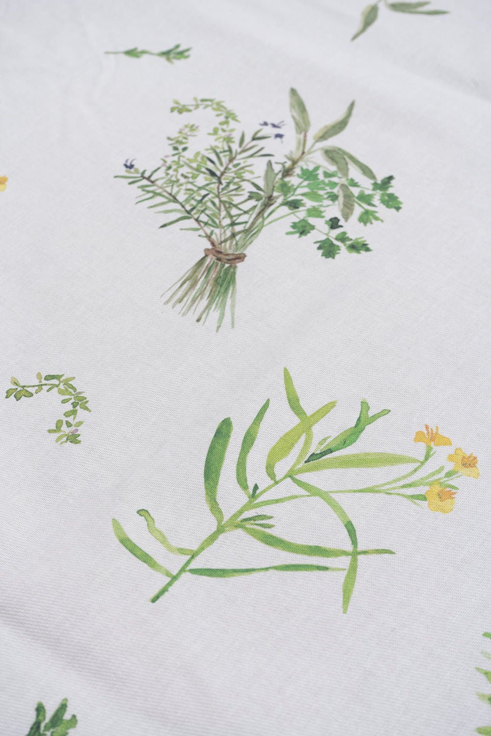 Manteles Antimanchas Con Diseño Eneldo - Cristina Oria