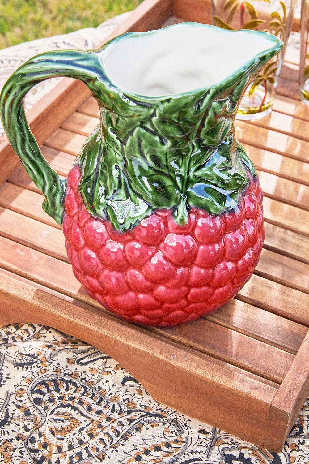 Jarra Cerámica Frambuesa - Cristina Oria