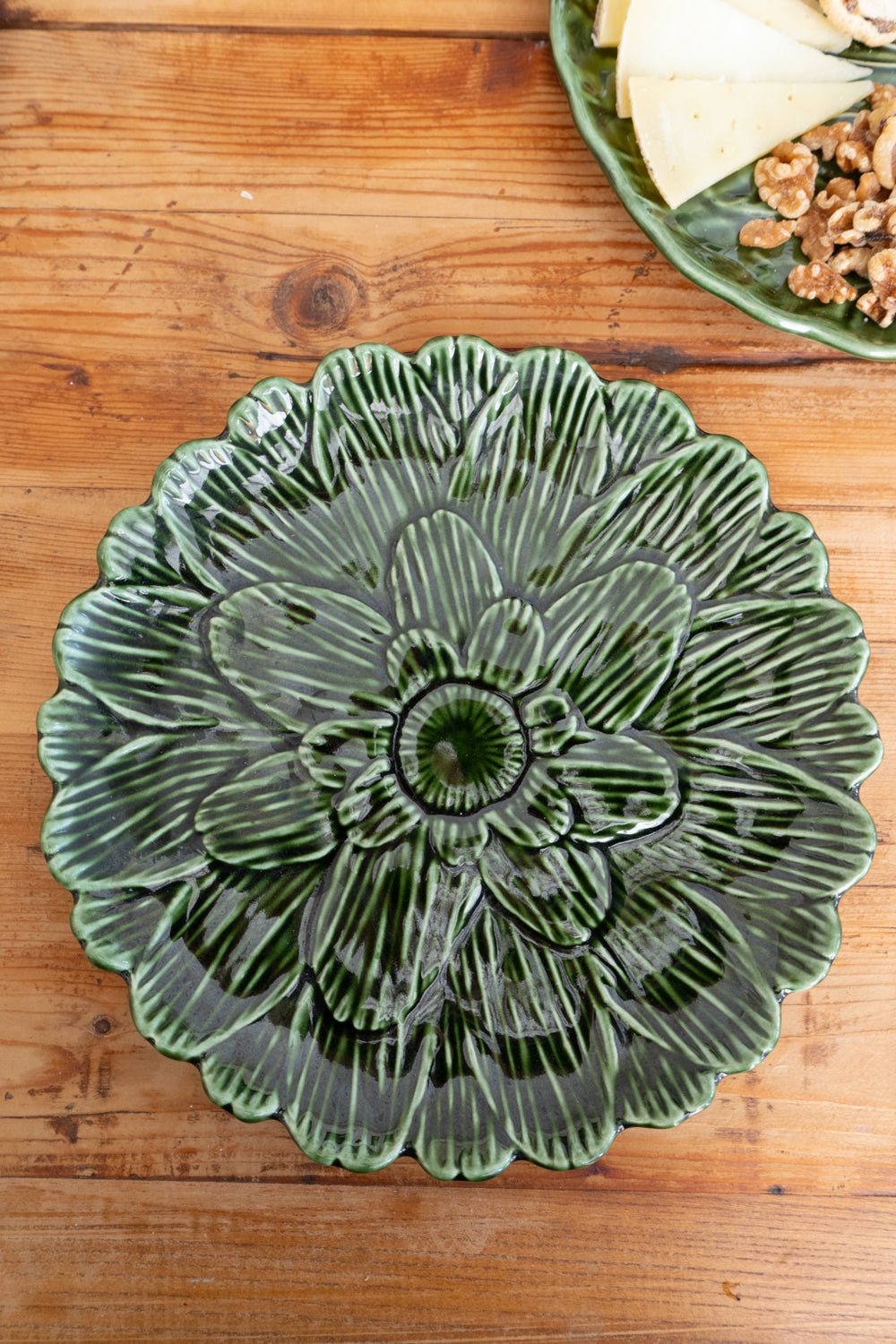 Plato Llano Flor Alcachofa - Cristina Oria