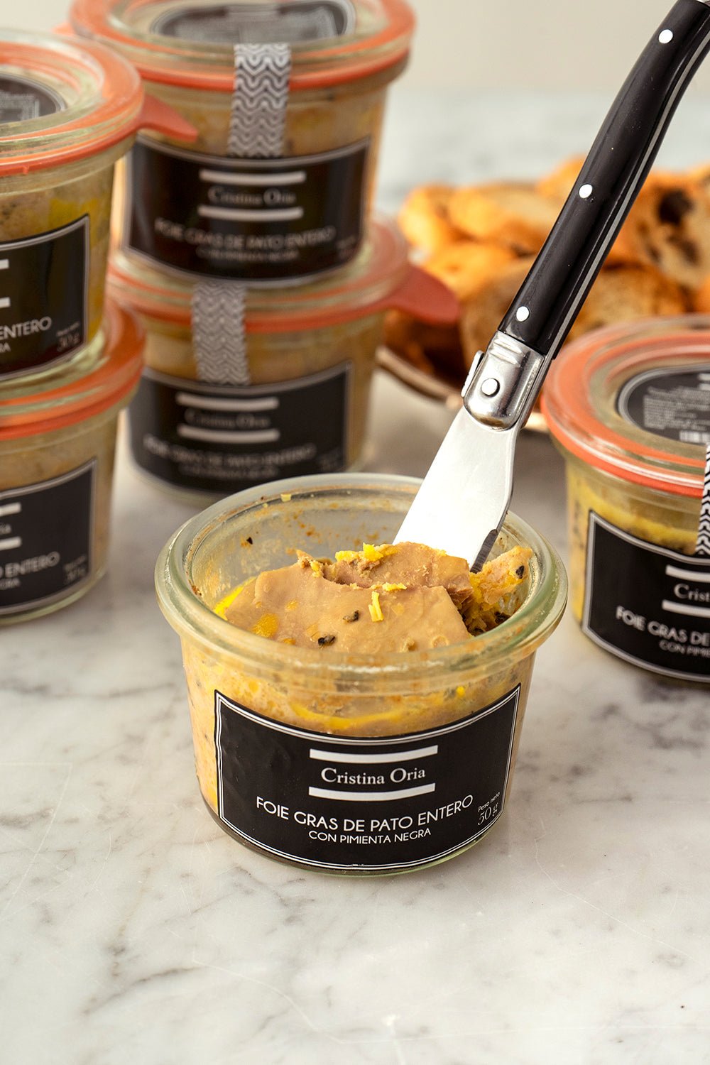 Foie Gras Pimienta Negra 50G - Cristina Oria