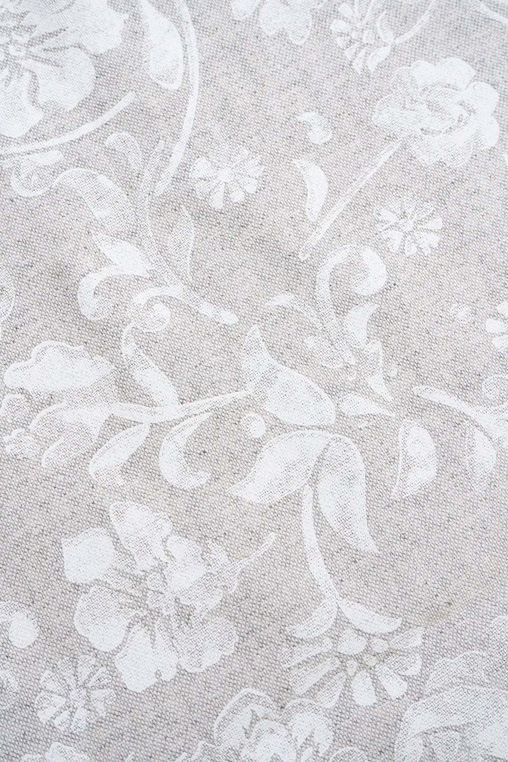 Manteles Antimanchas Con Diseño Flores Blancas - Cristina Oria