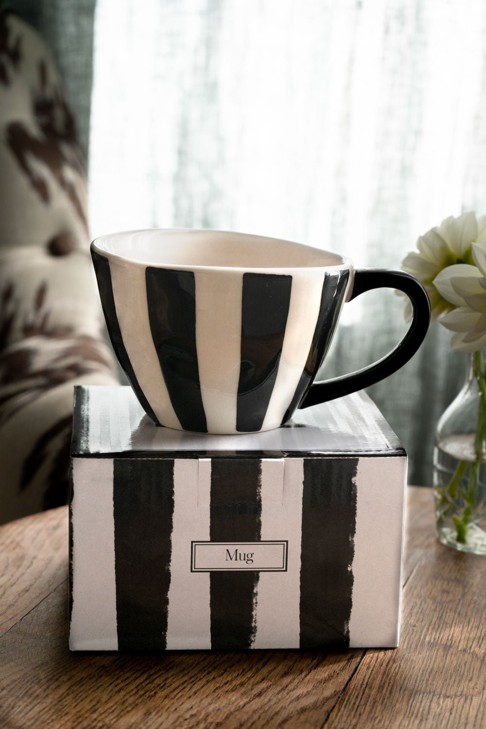 Mug Artesana Rayas Verticales Co - Cristina Oria