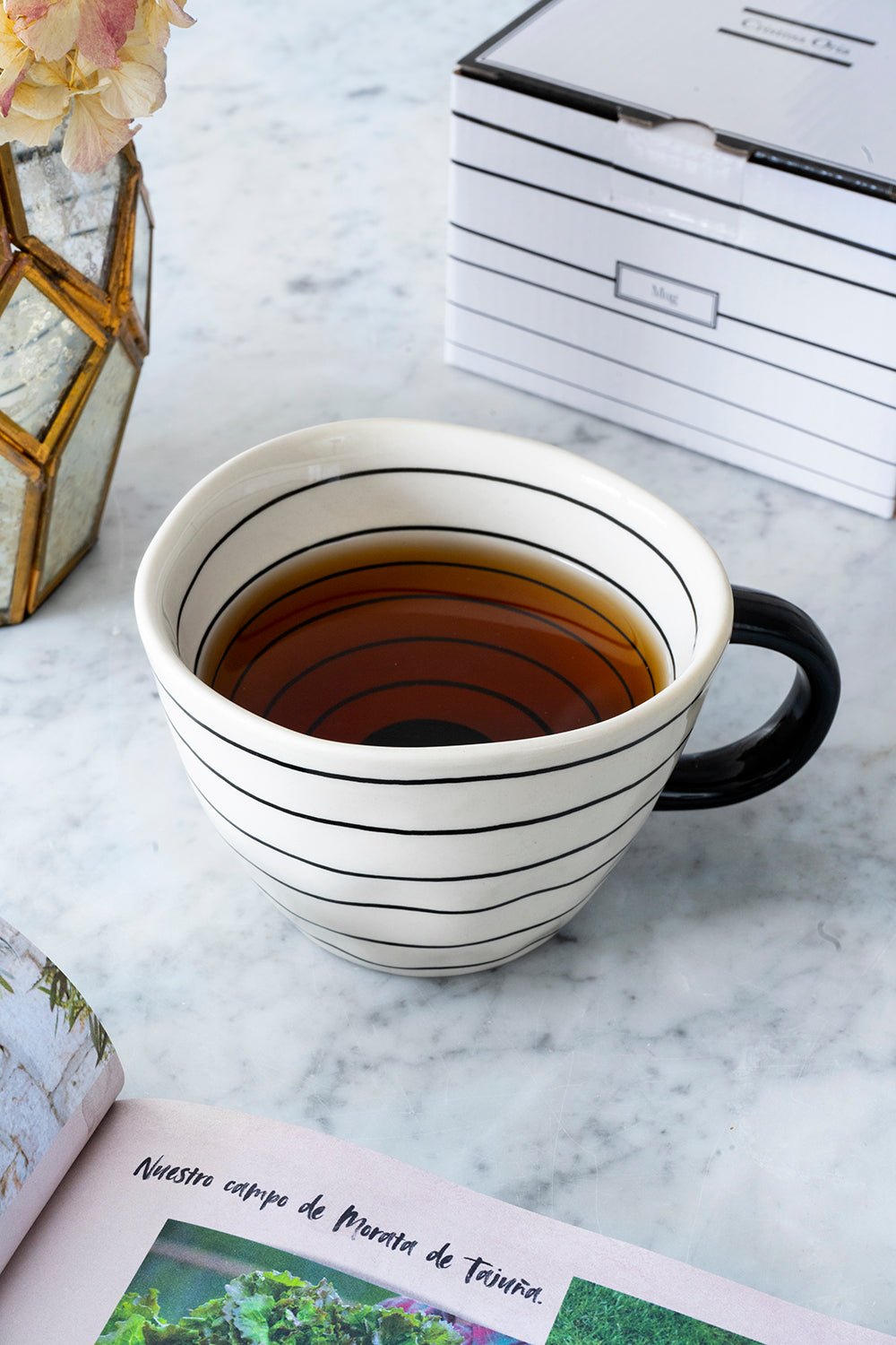 Mug Artesana Rayas Co - Cristina Oria