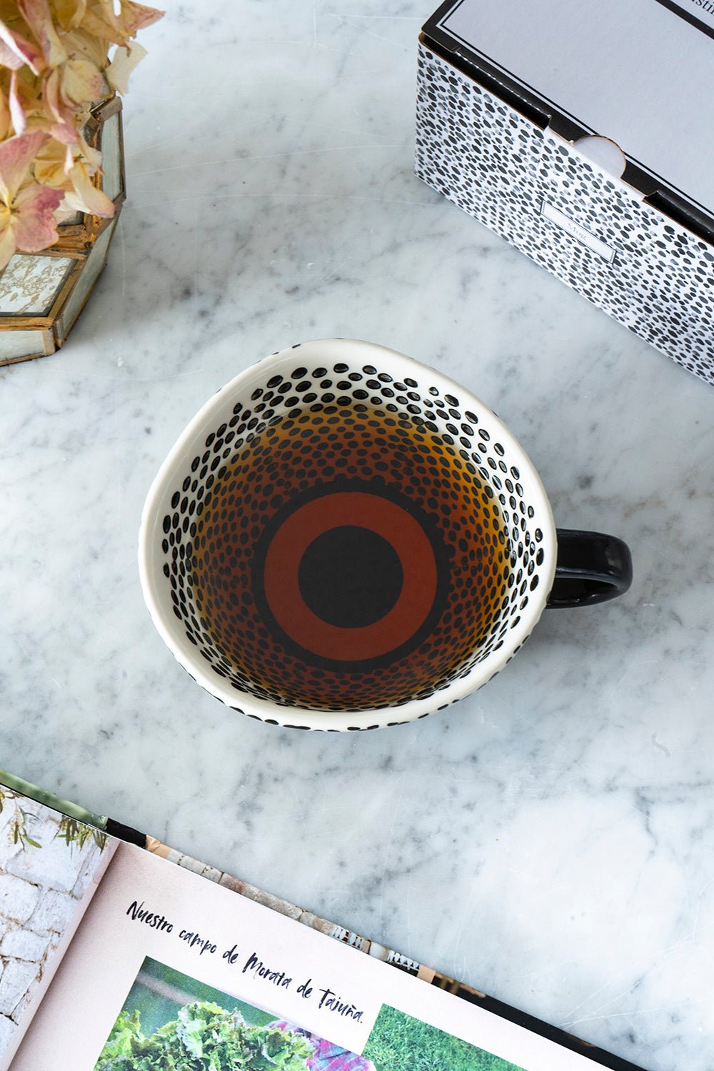Mug Artesana Puntos Co - Cristina Oria