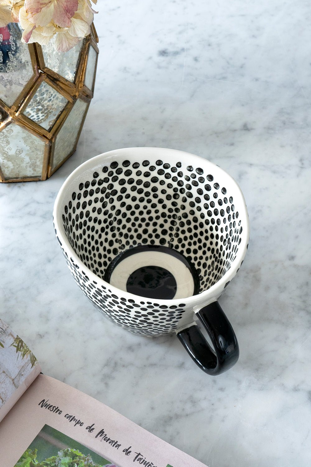 Mug Artesana Puntos Co - Cristina Oria