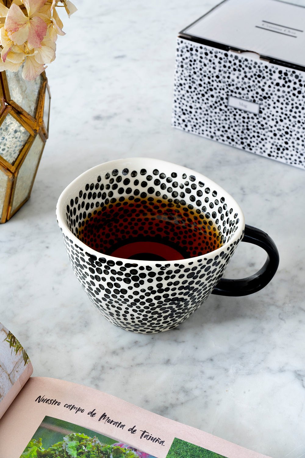 Mug Artesana Puntos Co - Cristina Oria