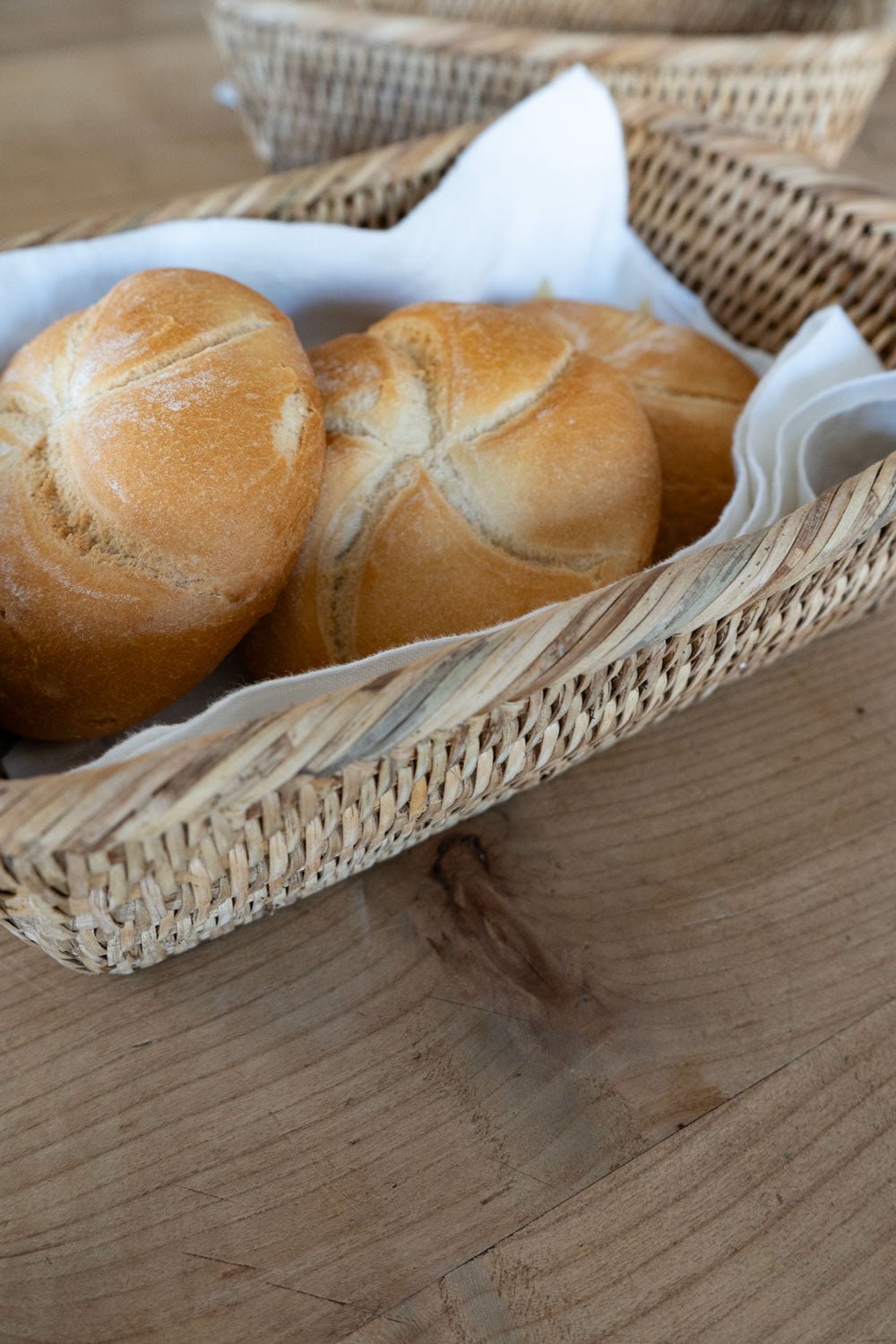 Cesta De Pan De Ratán - Cristina Oria
