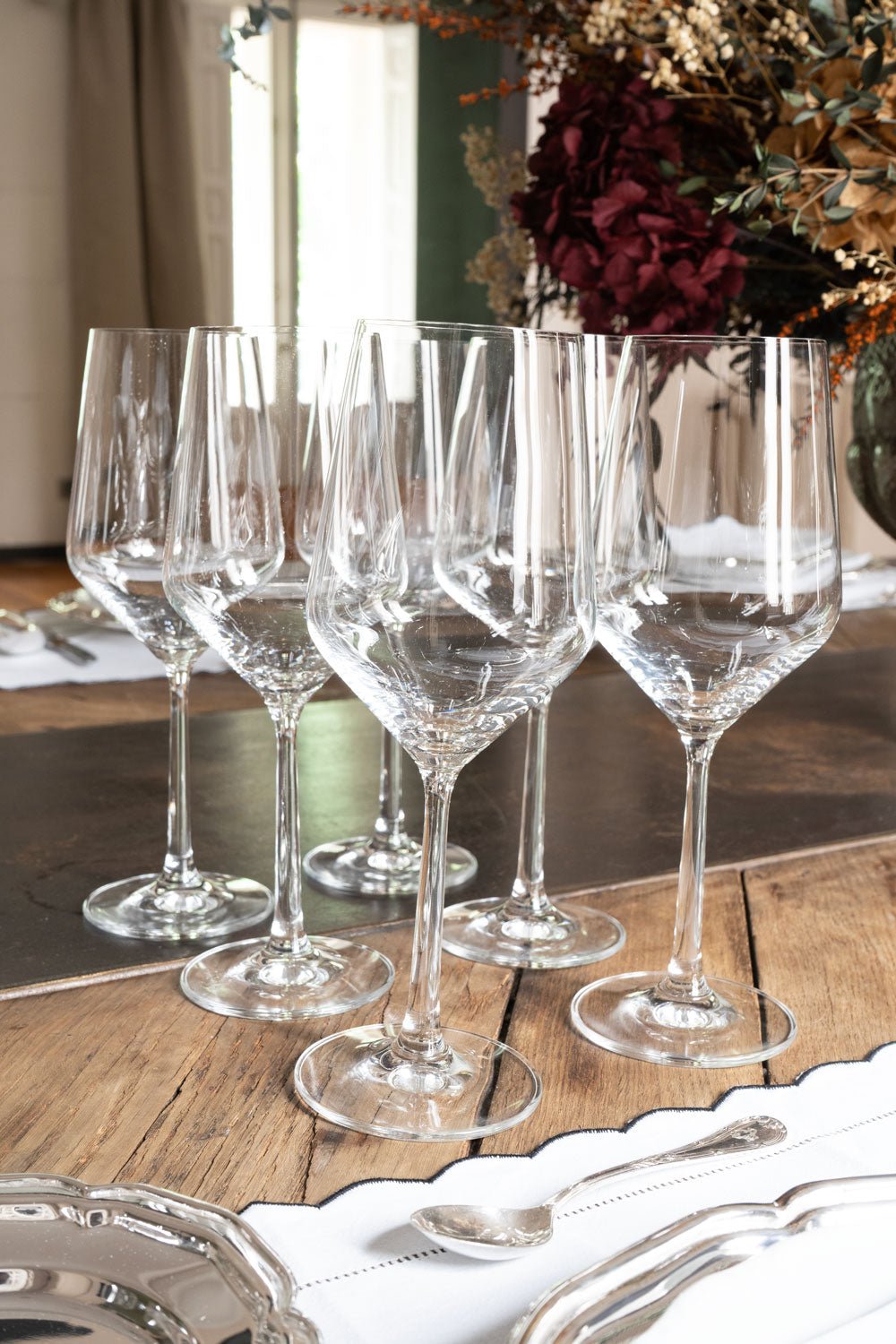 Set 12 Copas Vino Tinto & Blanco Cristalería Sommelier - Cristina Oria