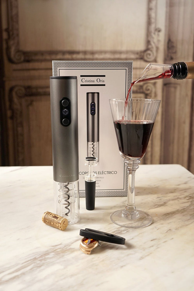 El sacacorchos eléctrico de Cecotec que abre cualquier botella de vino en  ocho segundos - Showroom