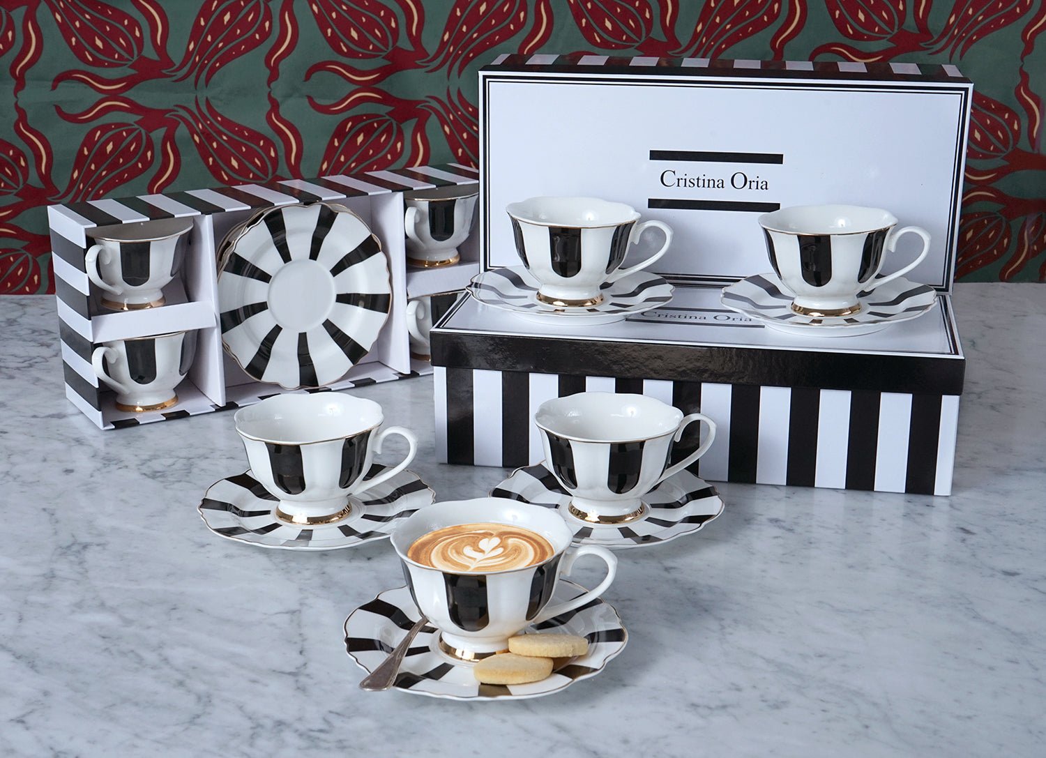 Caja De Regalo Tazas Y Platos Cristina Oria1