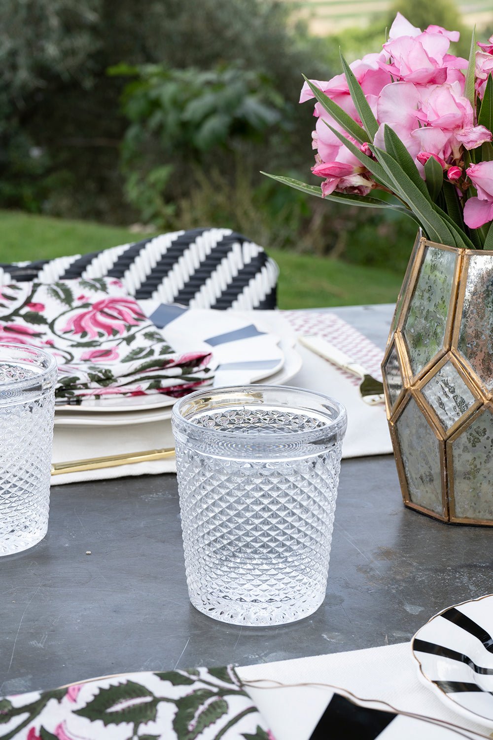 Vaso Cristal Transparente Picos - Cristina Oria