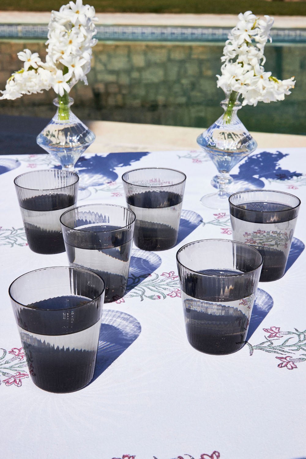 Vaso Agua Gris Texturizado Cristina Oria - Cristina Oria
