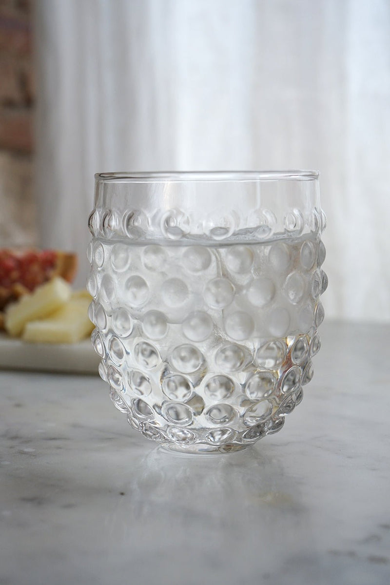Set 6 Vasos Cristal Transparente Rombos – Cristina Oria