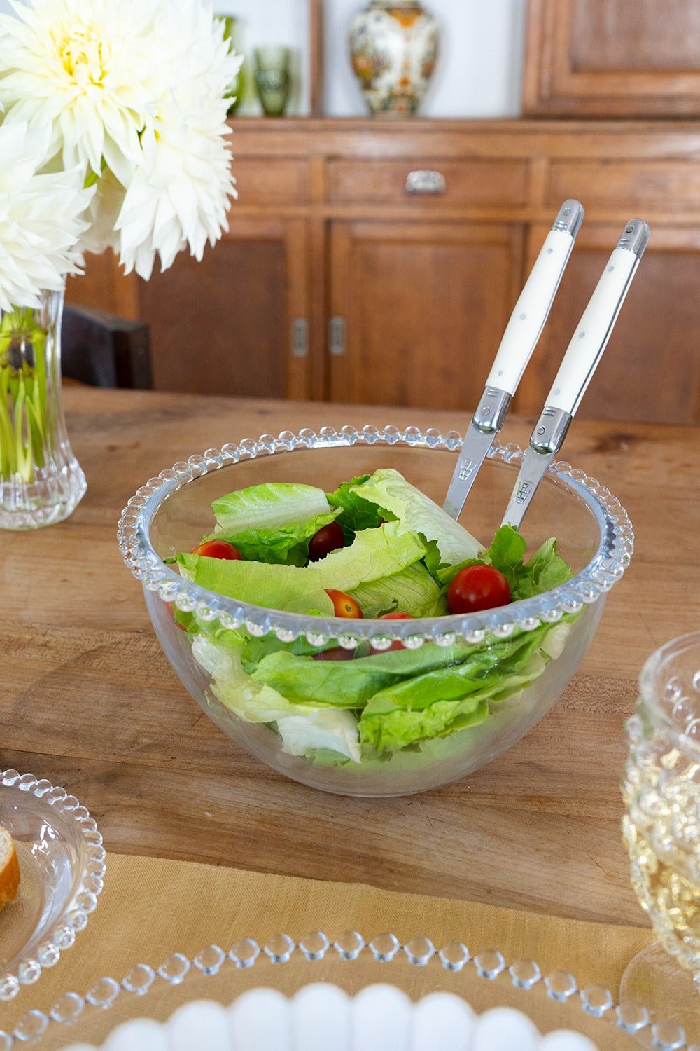 Ensaladera Cristal Bolitas - Cristina Oria