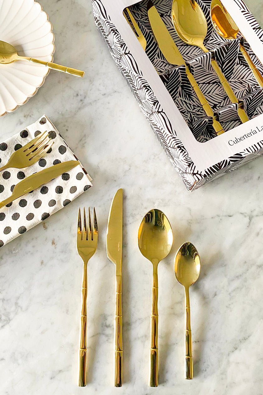 Cubertería Laos Co 16 Piezas - Cristina Oria