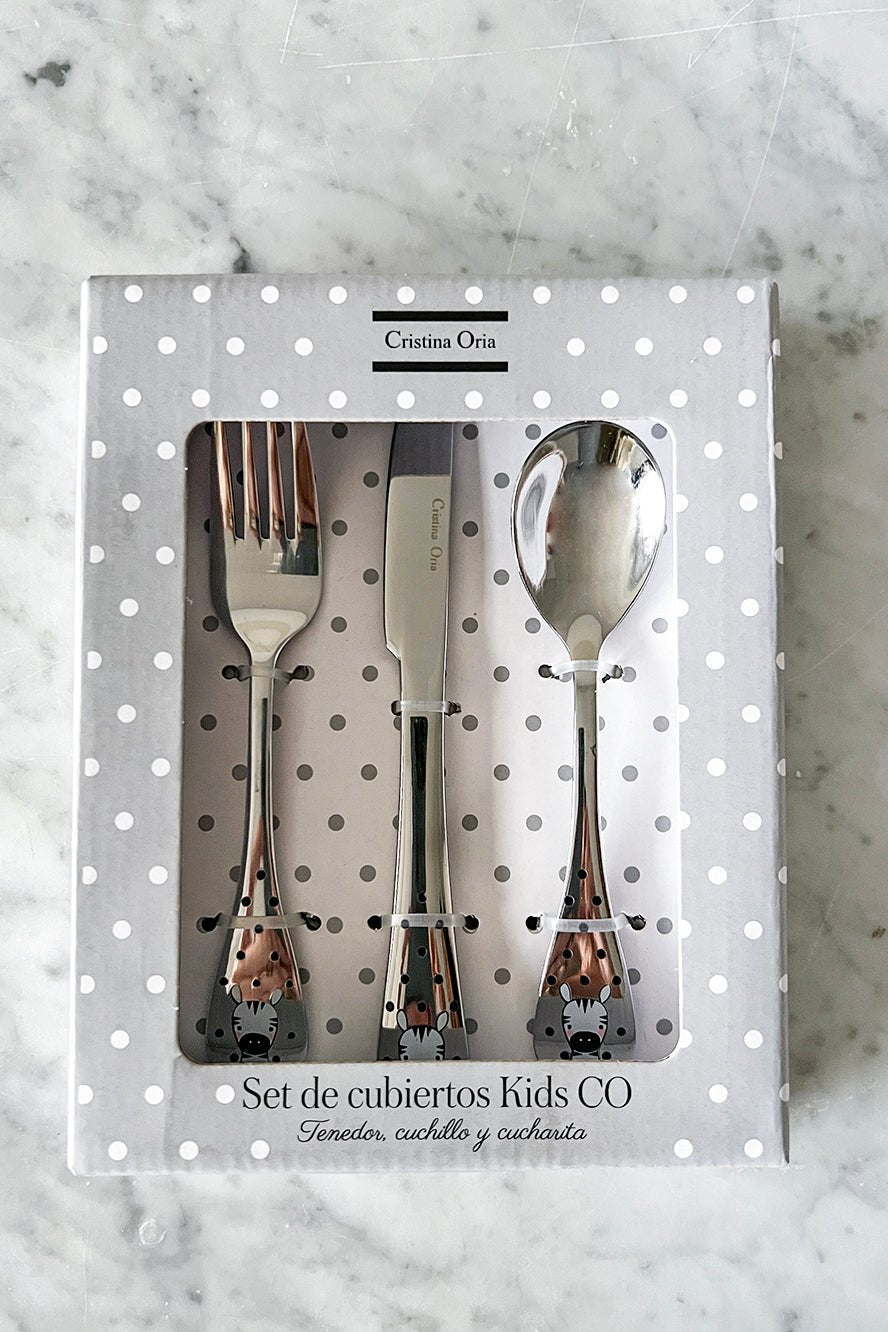 Set De Cubiertos Infantil Co - Cristina Oria