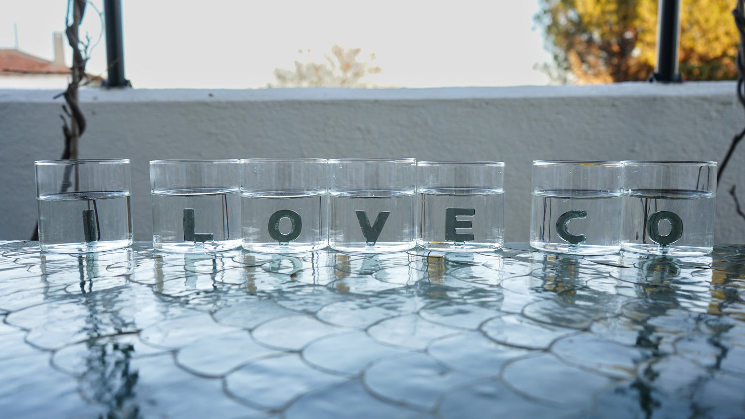 Vasos De Borosilicato Con Iniciales