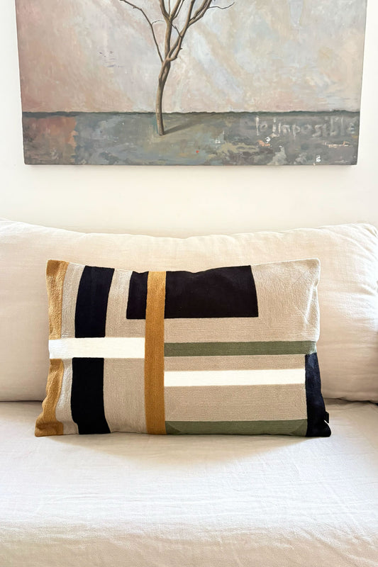 Cojín Arizona De Algodón Rectangular Cristina Oria 