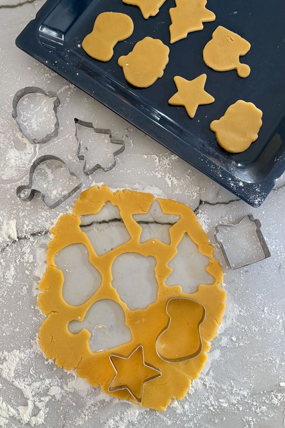 Set 6 Moldes Para Galletas Figuras Navidad