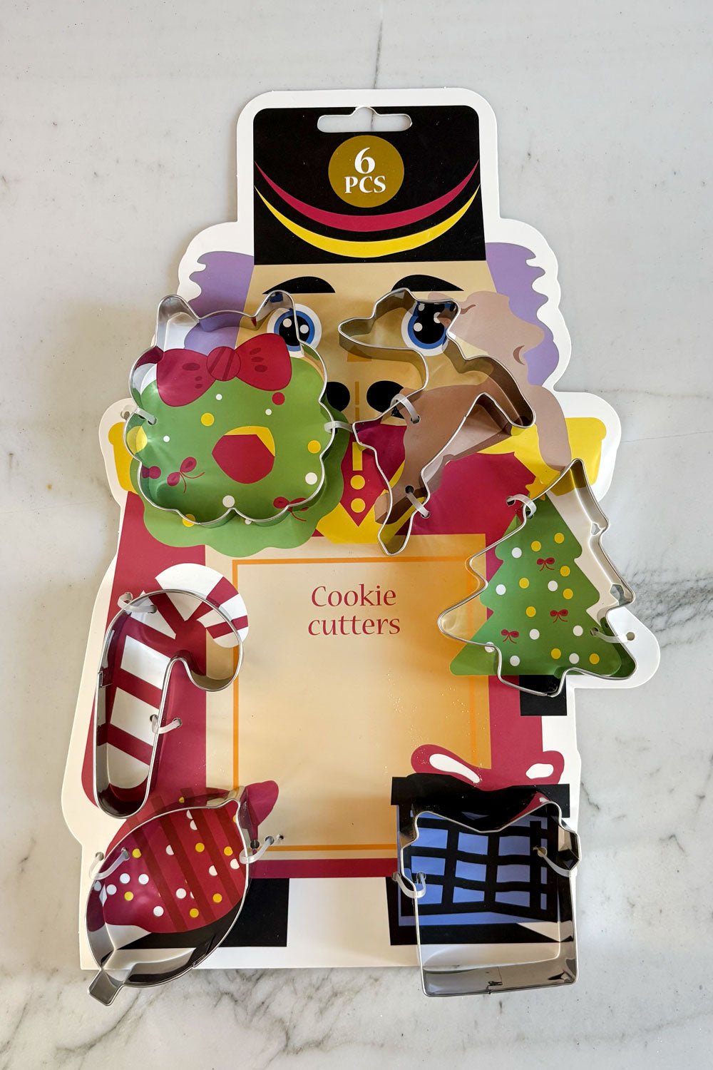 Set 6 Moldes Para Galletas Figuras Navidad