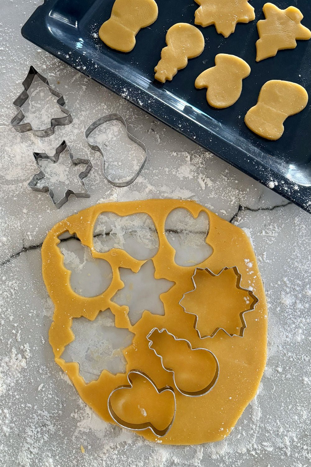 Set 6 Moldes Para Galletas Figuras Navidad