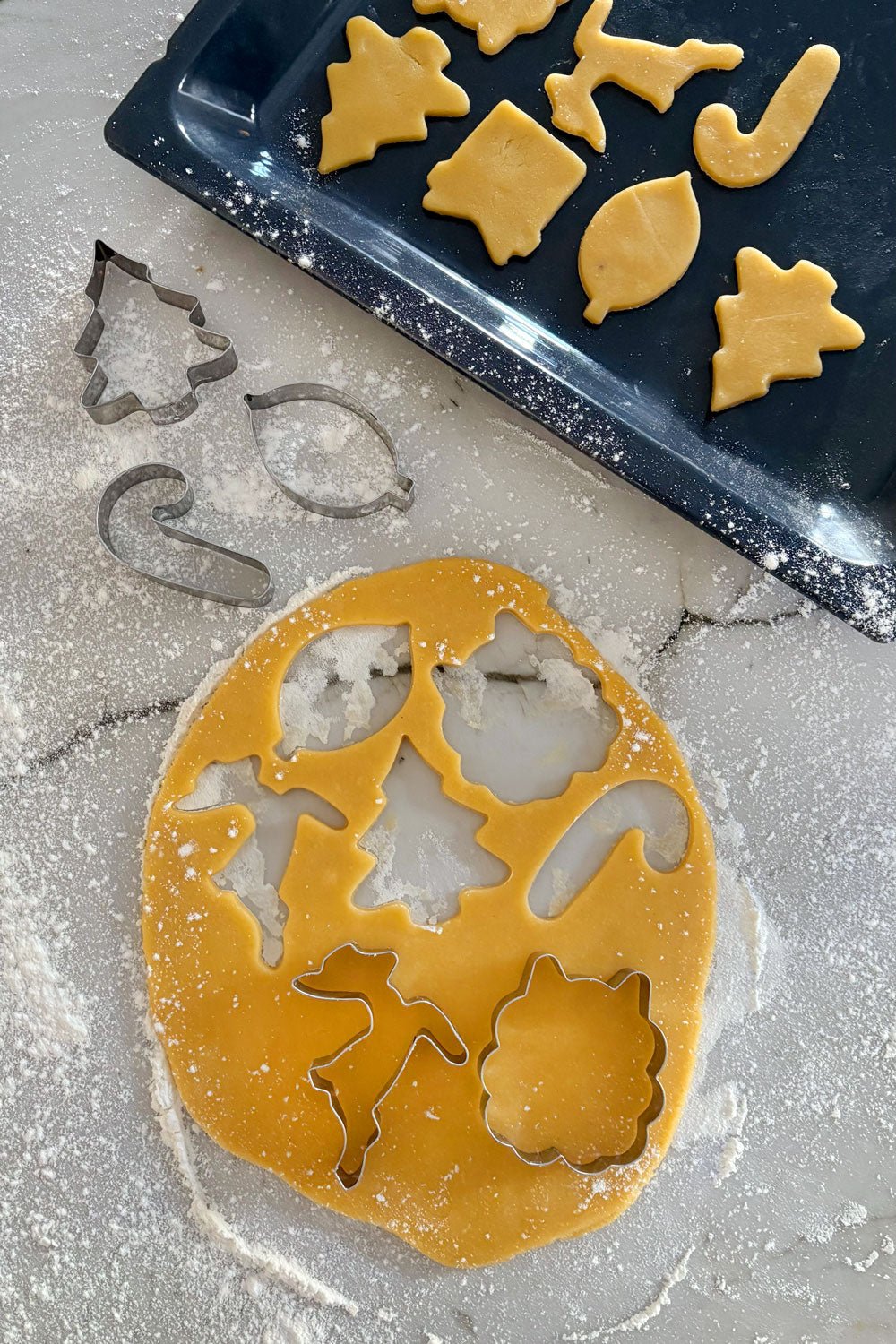 Set 6 Moldes Para Galletas Figuras Navidad