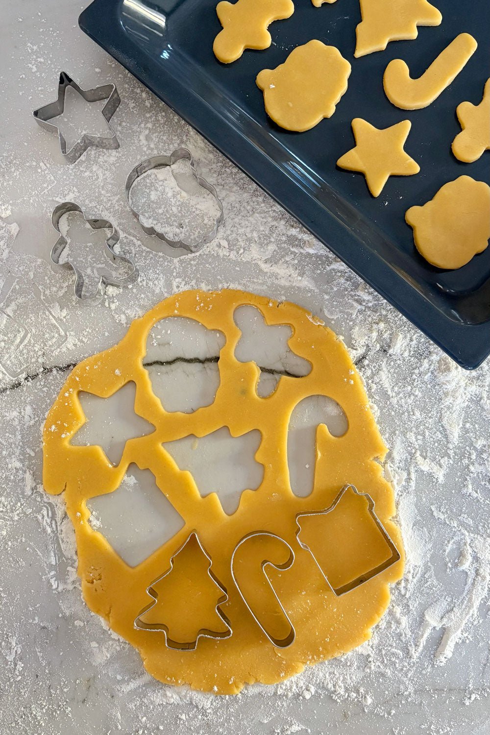 Set 6 Moldes Para Galletas Figuras Navidad