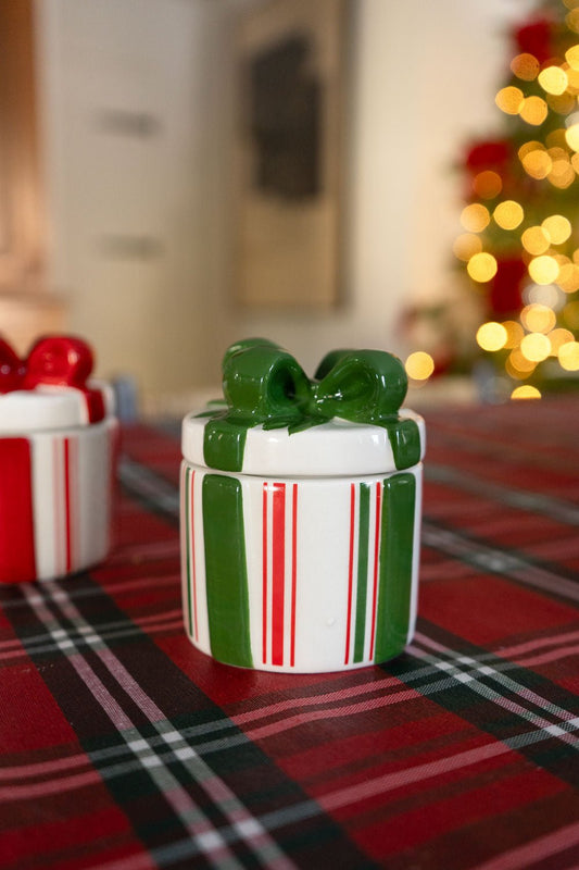 Tarro Con Tapa Diseño Regalo Verde Cristina Oria