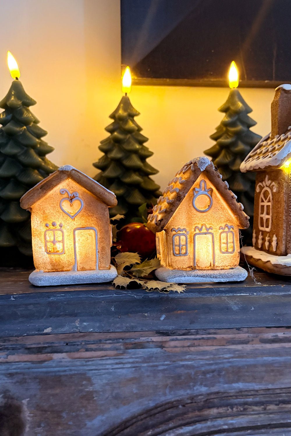 Casa Jengibre De Resina Con Luz LED Cristina Oria 