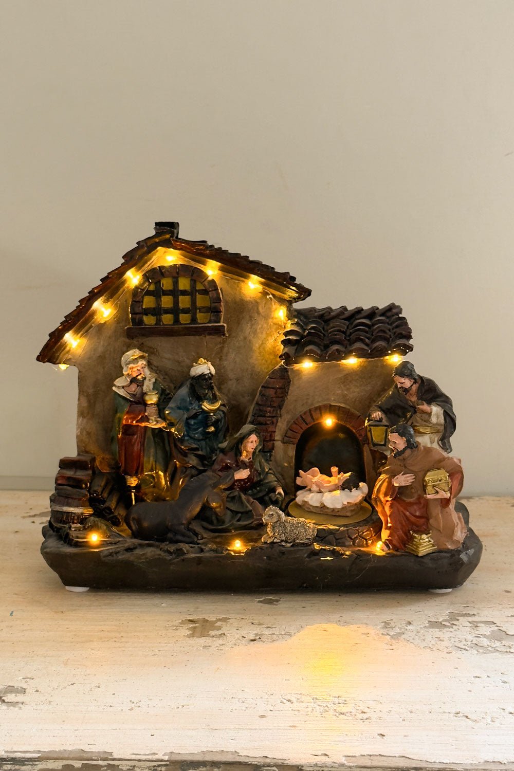 Nacimiento Con Luces LED