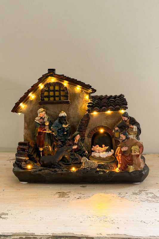 Nacimiento Con Luces LED