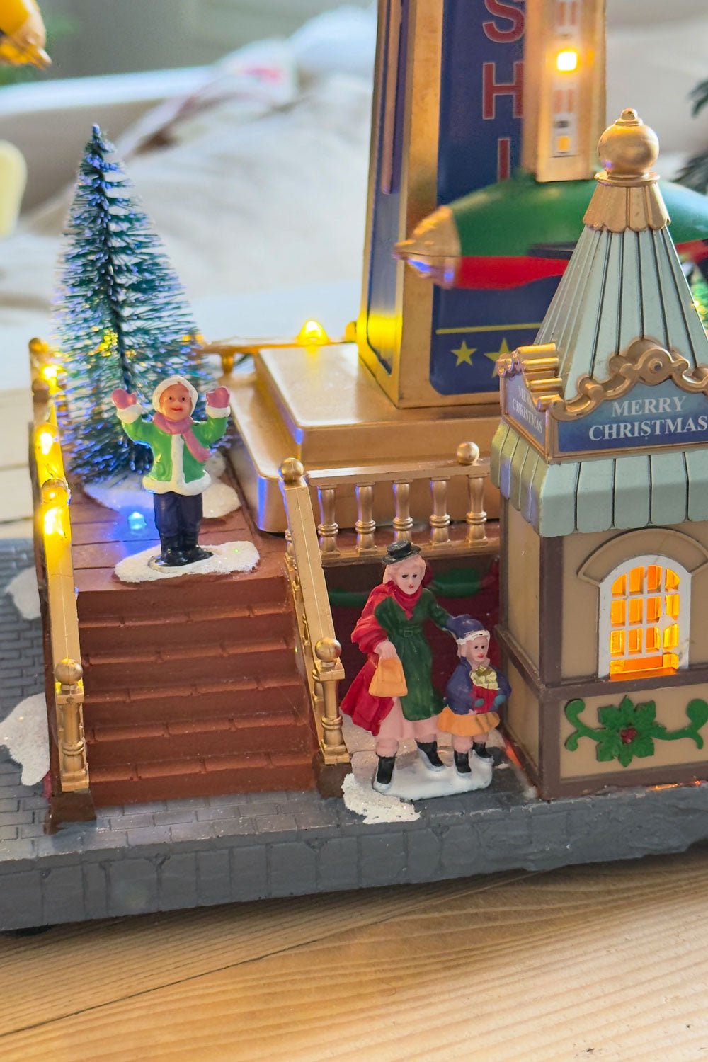 Noria Animada Navideña