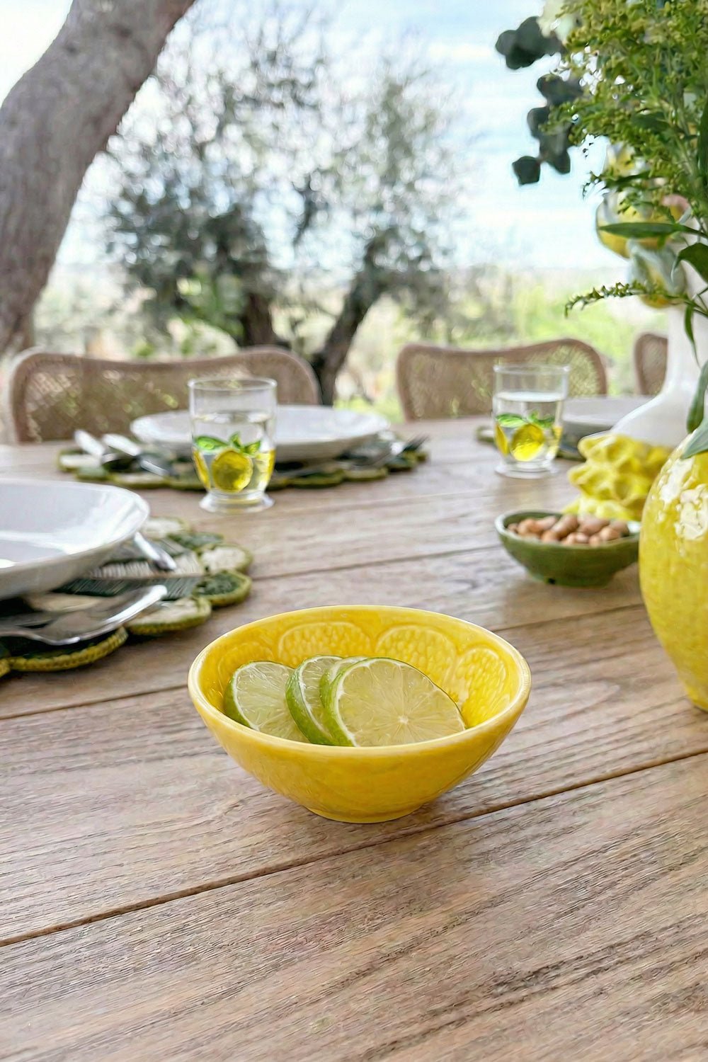 Cuenco De Cerámica Diseño Limón Cristina Oria