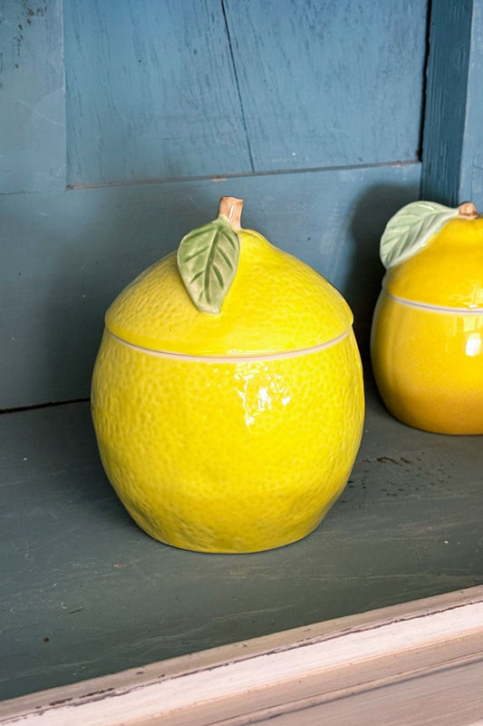 Recipiente Con Tapa Diseño Limón Cristina Oria