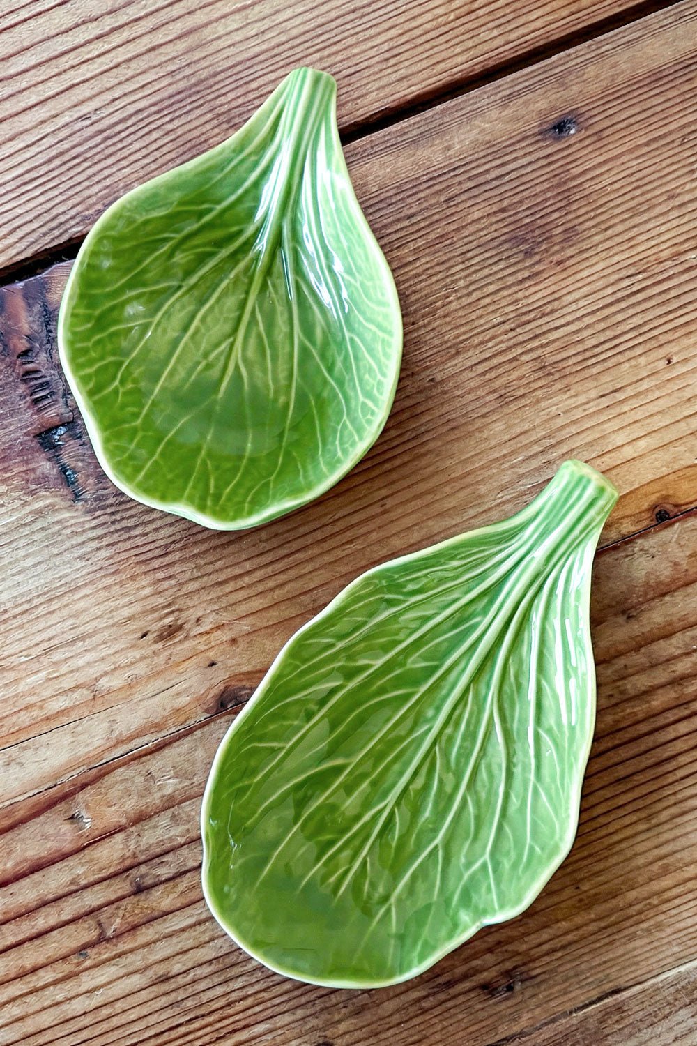 Detalles Cuenco De Cerámica Diseño Hoja De Col Grande Cristina Oria