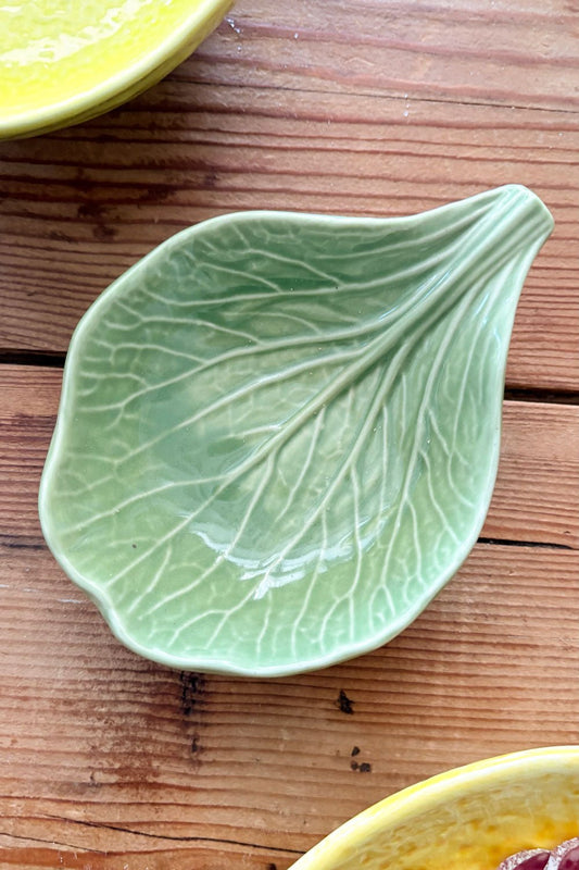 Bol En Céramique Design Feuille De Chou