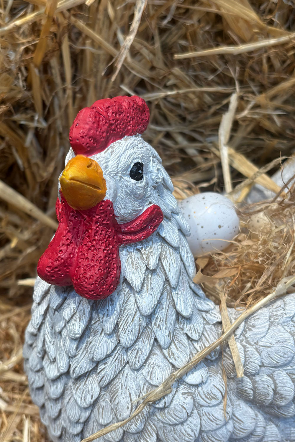 Cara Figura Decorativa Gallina Blanca Imperial Cristina Oria