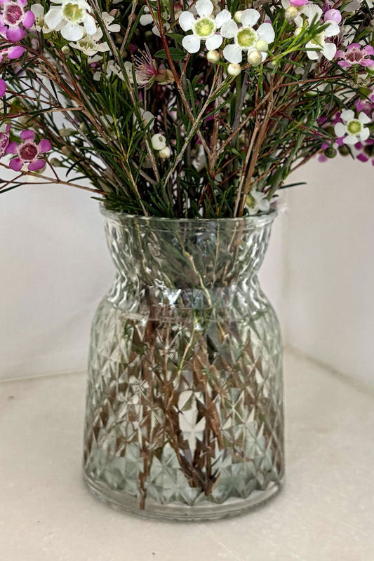 Jarrón De Cristal Aurora Cristina Oria