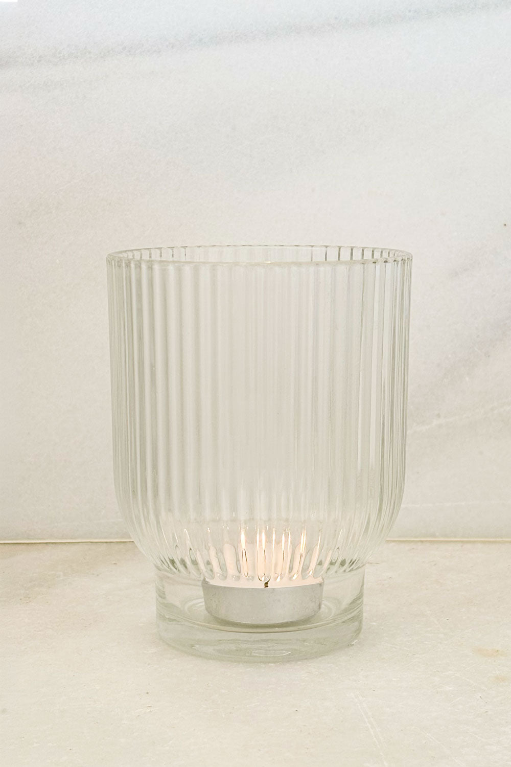 Jarrón Mediano De Cristal Alba Cristina Oria