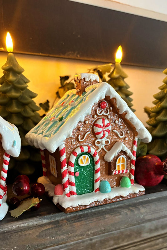 Casa Jengibre De Resina Verde Cristina Oria 