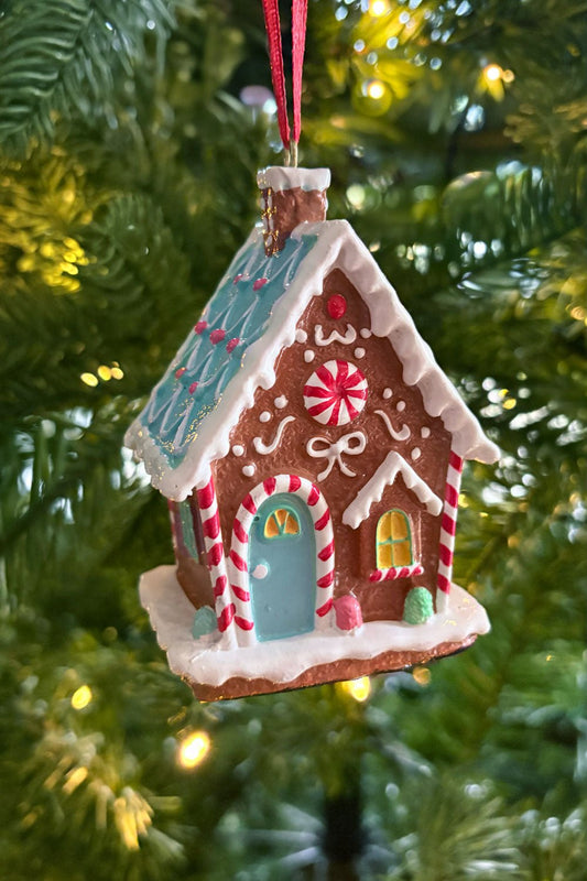 Detalle Adorno Casa De Jengibre Menta Cristina Oria 